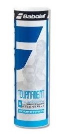 Lotki do badmintona – 6 sztuk – Tournament Medium Babolat biały 108417