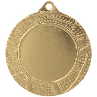 Medal 40 mm ogólny z miejscem na emblemat 25 mm ME0140/G złoty