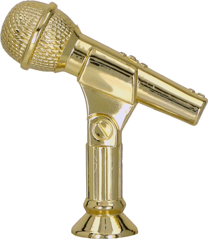 Statuetka mikrofon  F174/G plastikowa