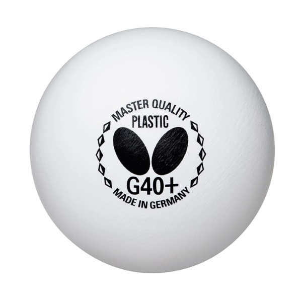 Piłeczki do tenisa stołowego Master Quality G40+ Butterfly biały – główny