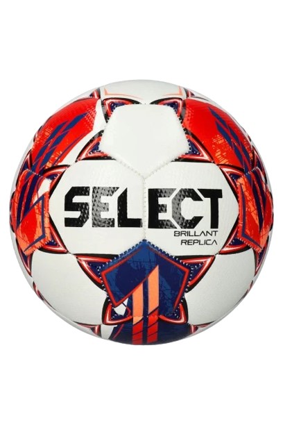 Piłka nożna Select Brillant Replika v23 4 biało-czerwony