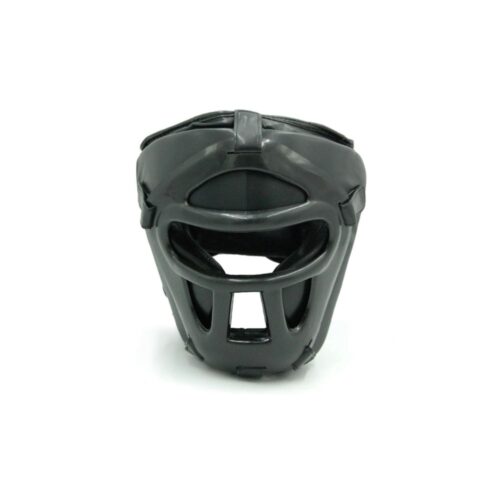 Kask bokserski treningowy z maską Evolution L czarny