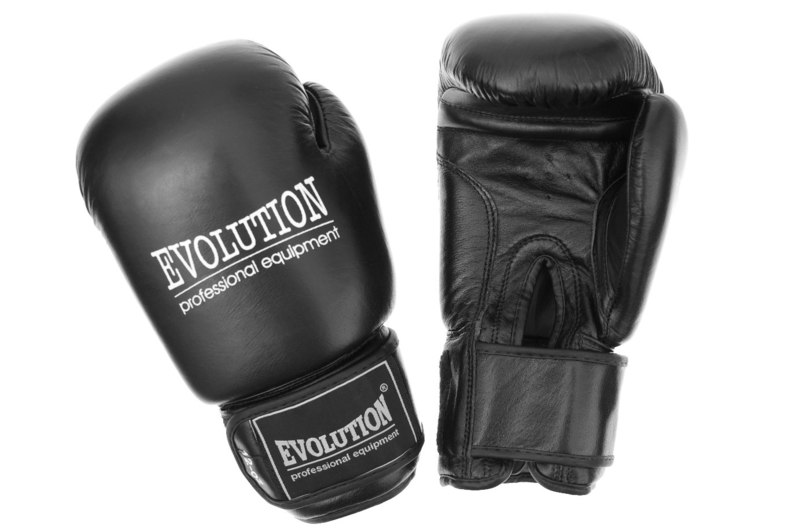 Rękawice bokserskie ze skóry naturalnej Evolution Basic