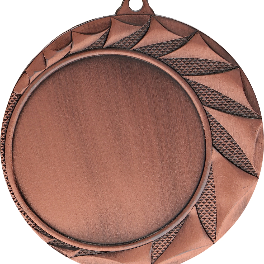 Medal 70 mm ogólny z miejscem na emblemat MMC7073 złoty – główny