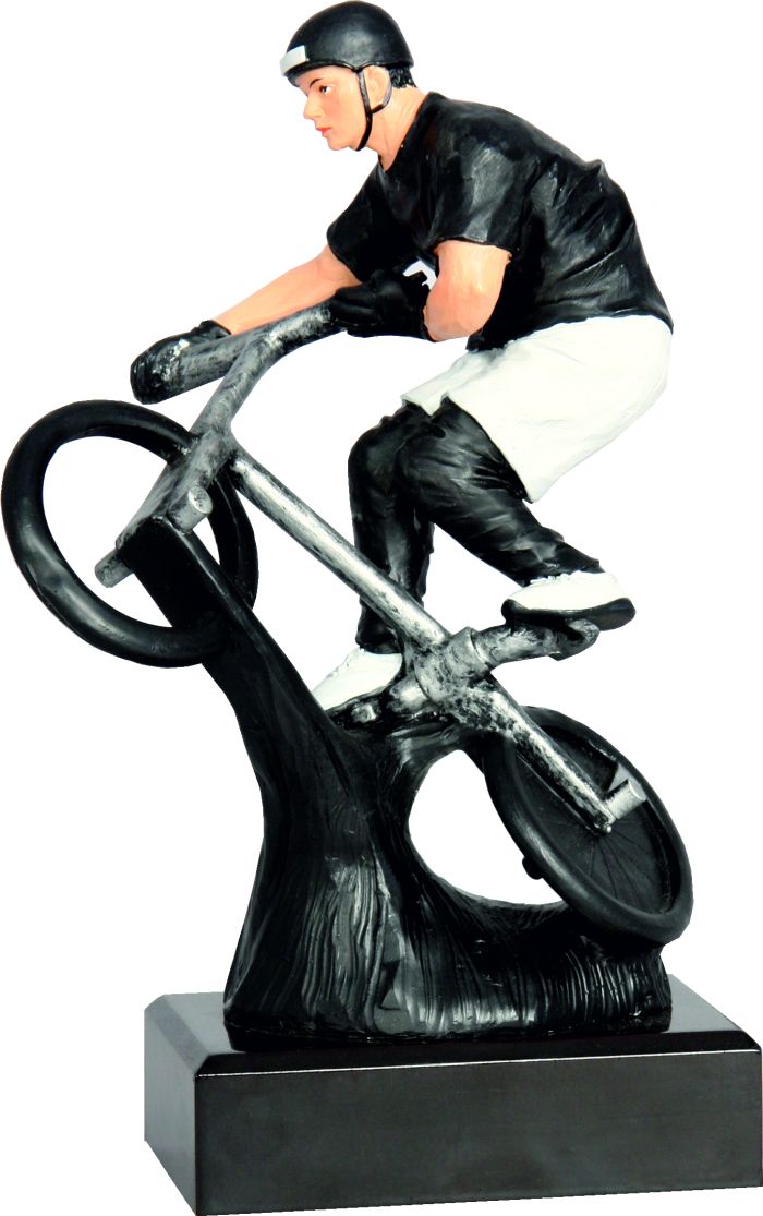 Statuetka rowerzysta BMX RFST2047