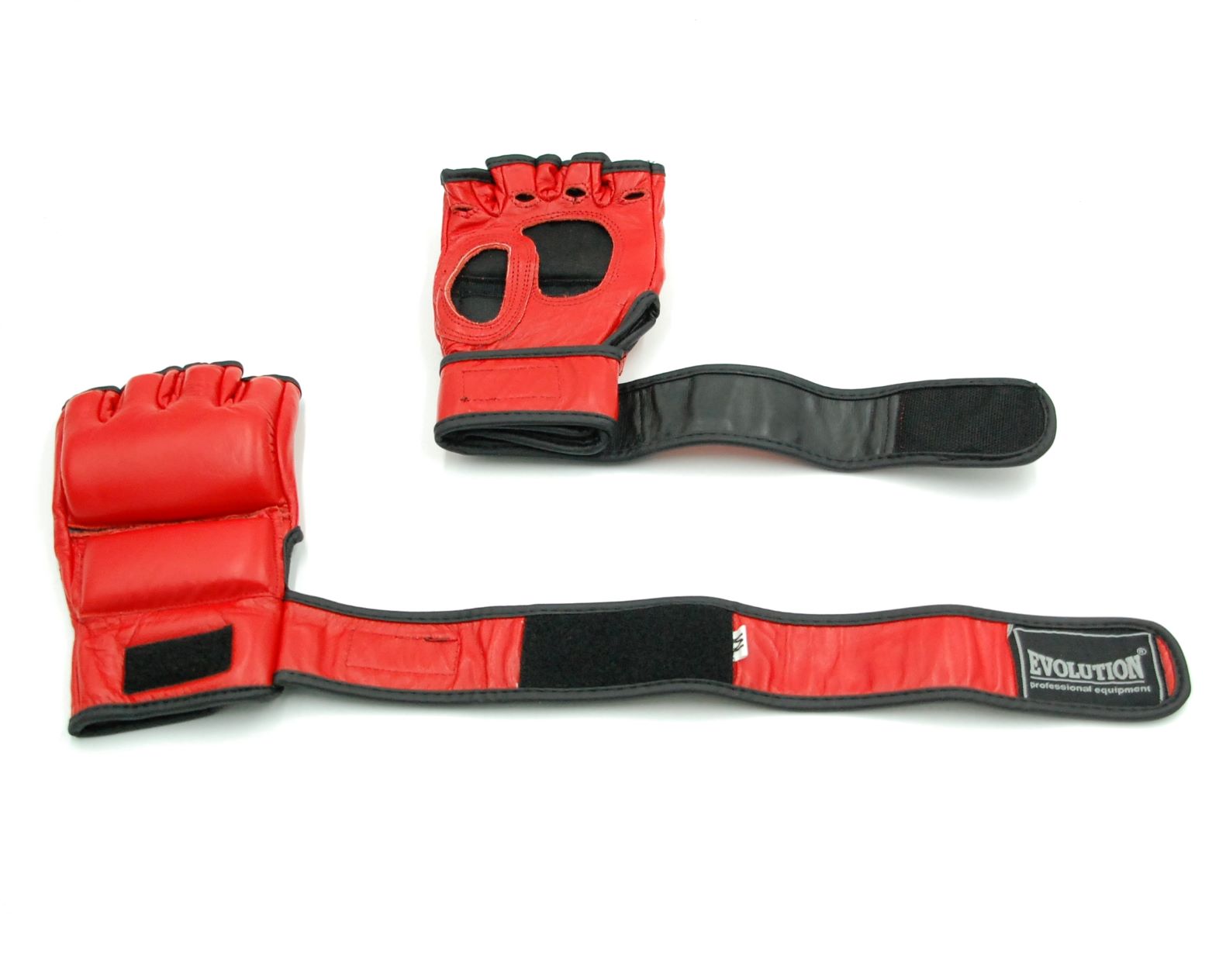 Rękawice do walk bez reguł MMA ze skóry naturalnej Evolution RM-12 - obrazek 5