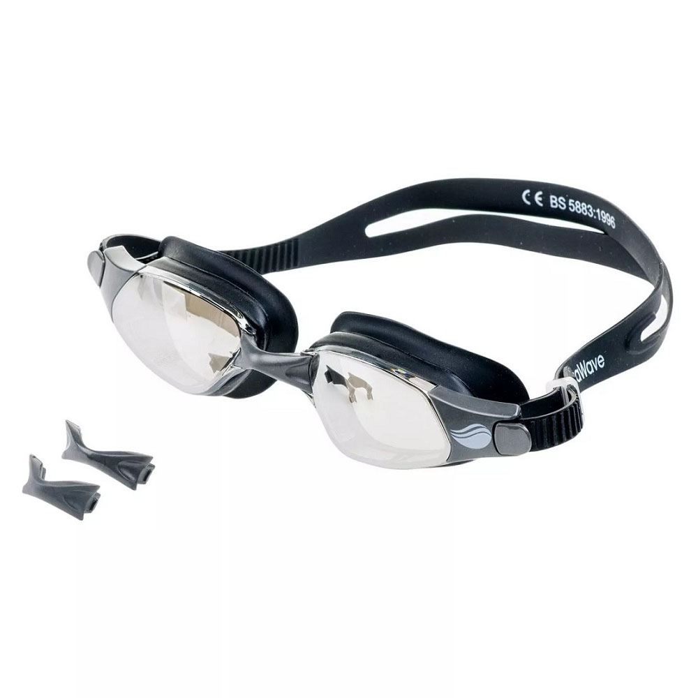 Okulary do pływania Aquawave Petrel czarno-szare