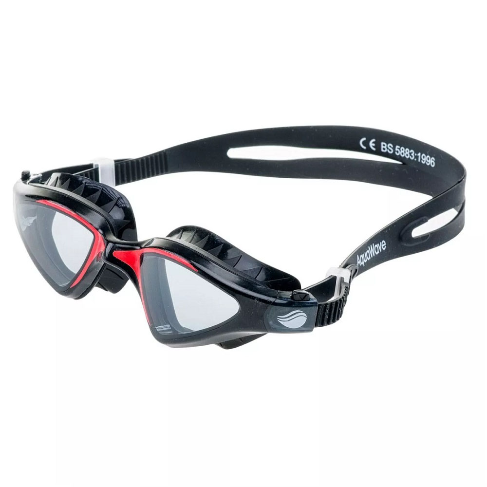 Okulary do pływania Viper Aquawave czarno-czerwone