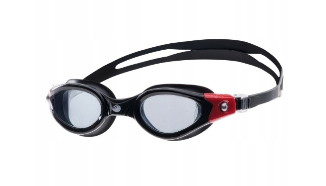 Okulary do pływania Aquawave Visio czarno-czerwone