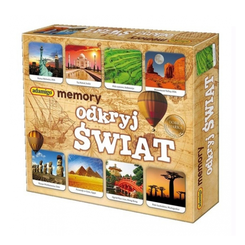 Odkryj Świat - Memory - Adamigo