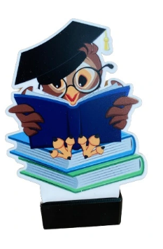 Statuetka z plexi sowa mała