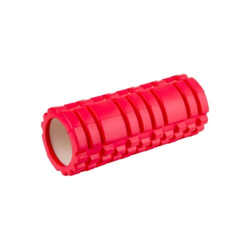 Wałek do ćwiczeń fitness roller EB Fit 14 cm x 33 cm czerwony