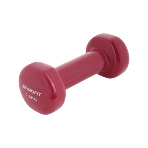 Hantle winylowo-metalowe - 1 sztuka EB Fit 0,5 kg