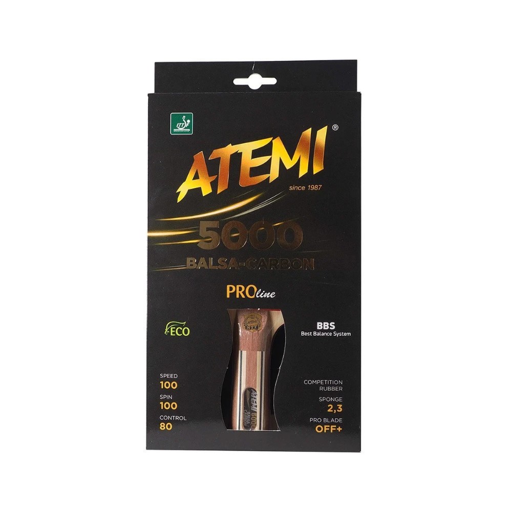Rakieta do tenisa stołowego Atemi 5000 Pro concave