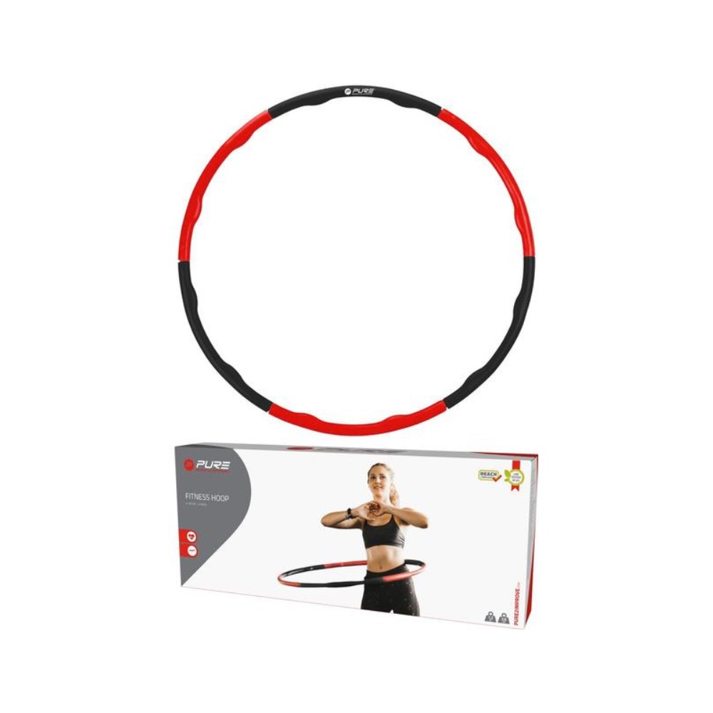 Koło gimnastyczne - hula hop neoprenowe 100 cm Pure 2 Improve