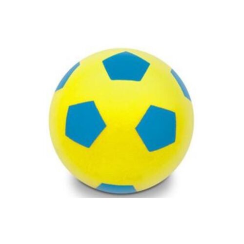 Piłka piankowa soft Enero 20cm żółto-niebieska