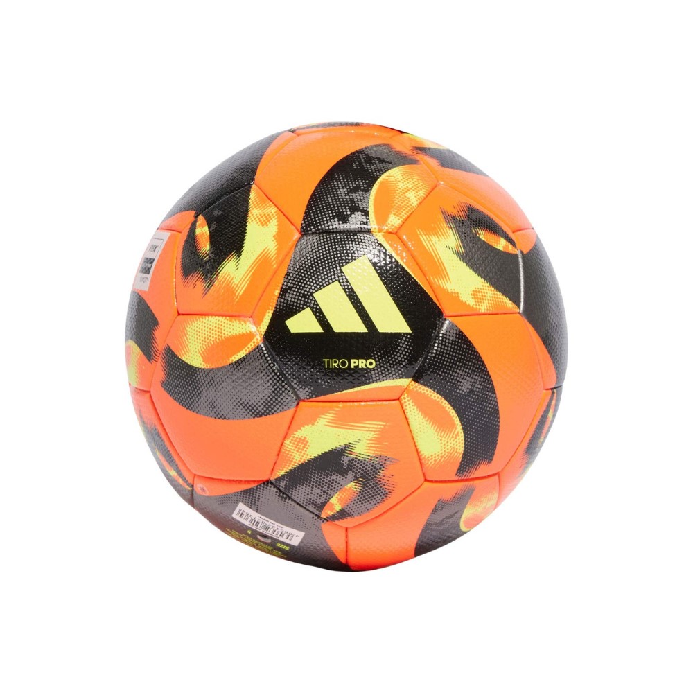 Piłka nożna Adidas Tiro Pro Winter TB IB2241 5 pomarańczowo-czarna
