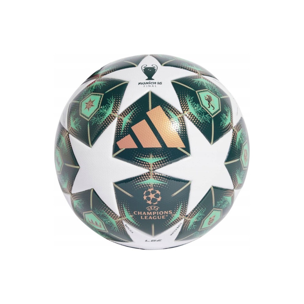 Piłka nożna Adidas UCL League 24/25 JH1296 5 zielono-biała