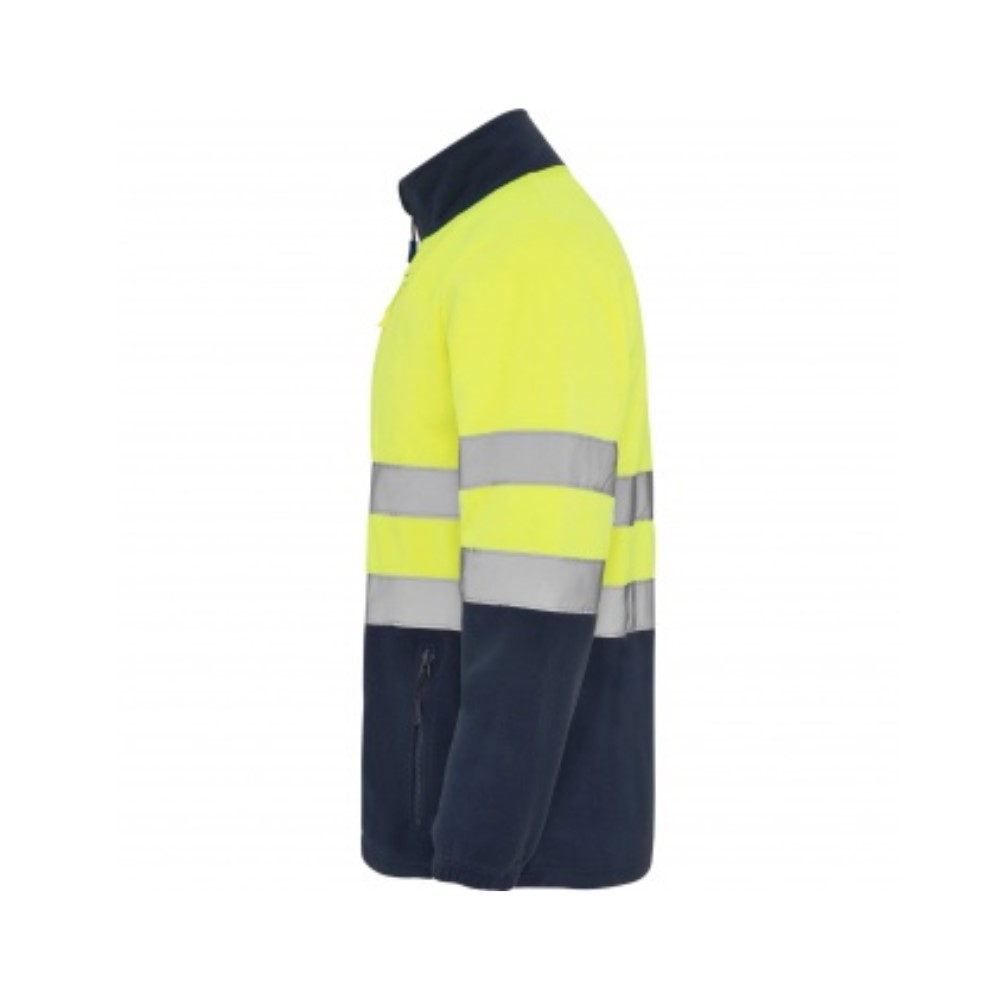 Kurtka polarowa Altair 9305 XL żółto-granatowa - obrazek 3