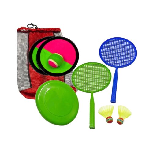 Zestaw gier outdoor na plażę 3w1 Enero Toys