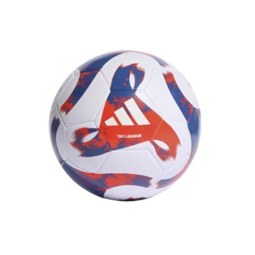 Piłka nożna Adidas Tiro League TB HT2422 4 biało-czerwono-niebieska