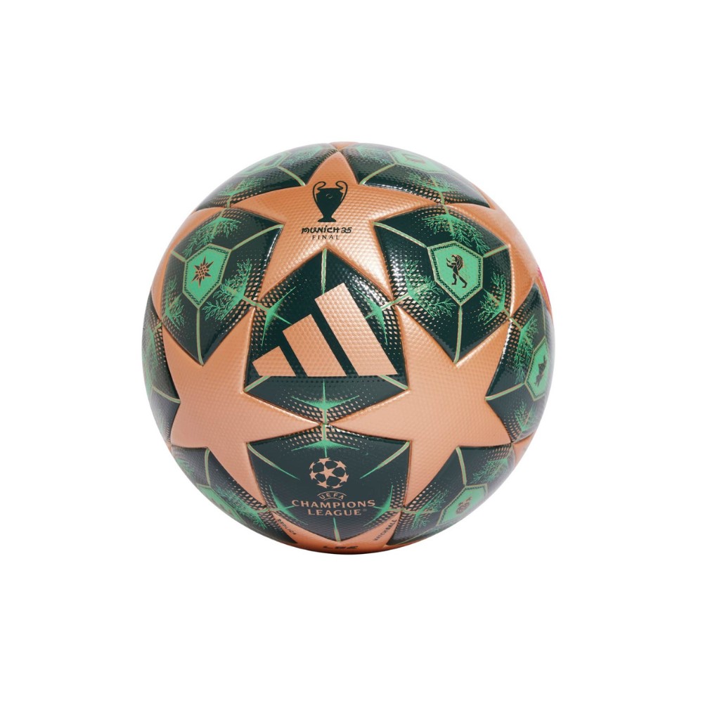 Piłka nożna Adidas UCL League 24/25 JM6825 5 zielono-złota