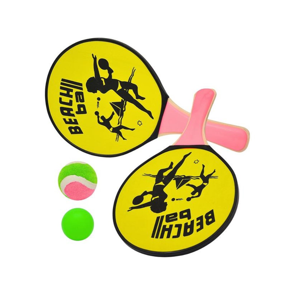 Zestaw rakietek 2w1 Beach i catch ball Enero