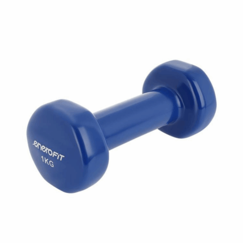 Hantle winylowo-metalowe - 1 sztuka EB Fit 1,0 kg