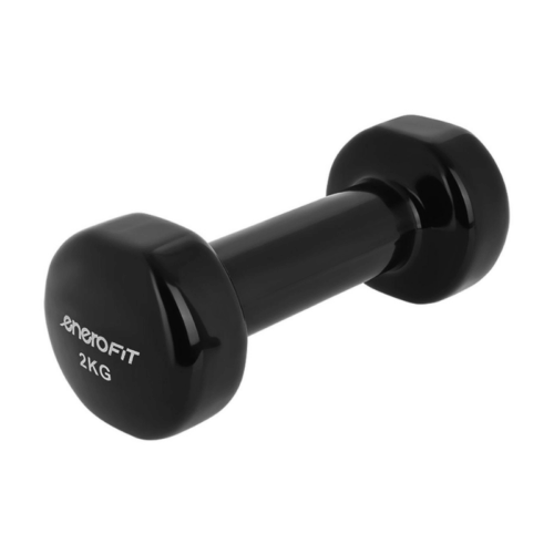 Hantle winylowo-metalowe - 1 sztuka EB Fit 2,0 kg