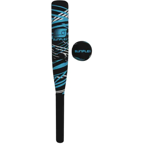 Kij do baseballa neoprenowy z piłką Sunflex Funsport