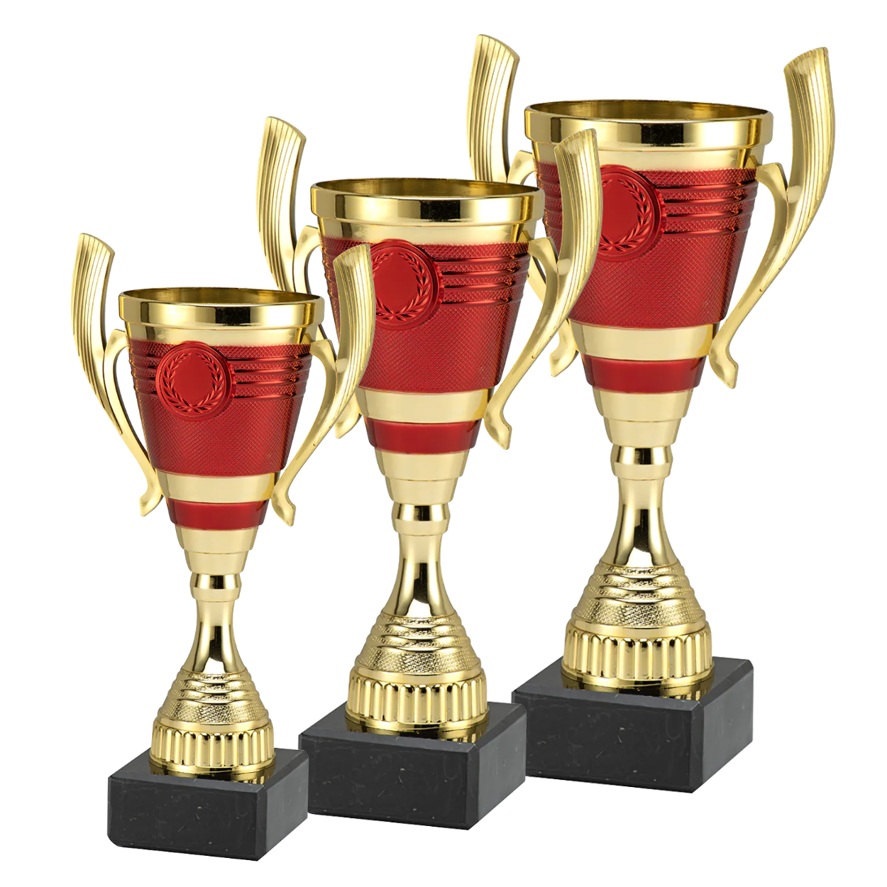 Komplet pucharów LP_SET102.06 złoto-czerwony