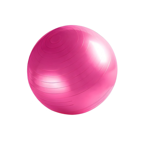 Piłka fitness 55 cm 4YH różowa