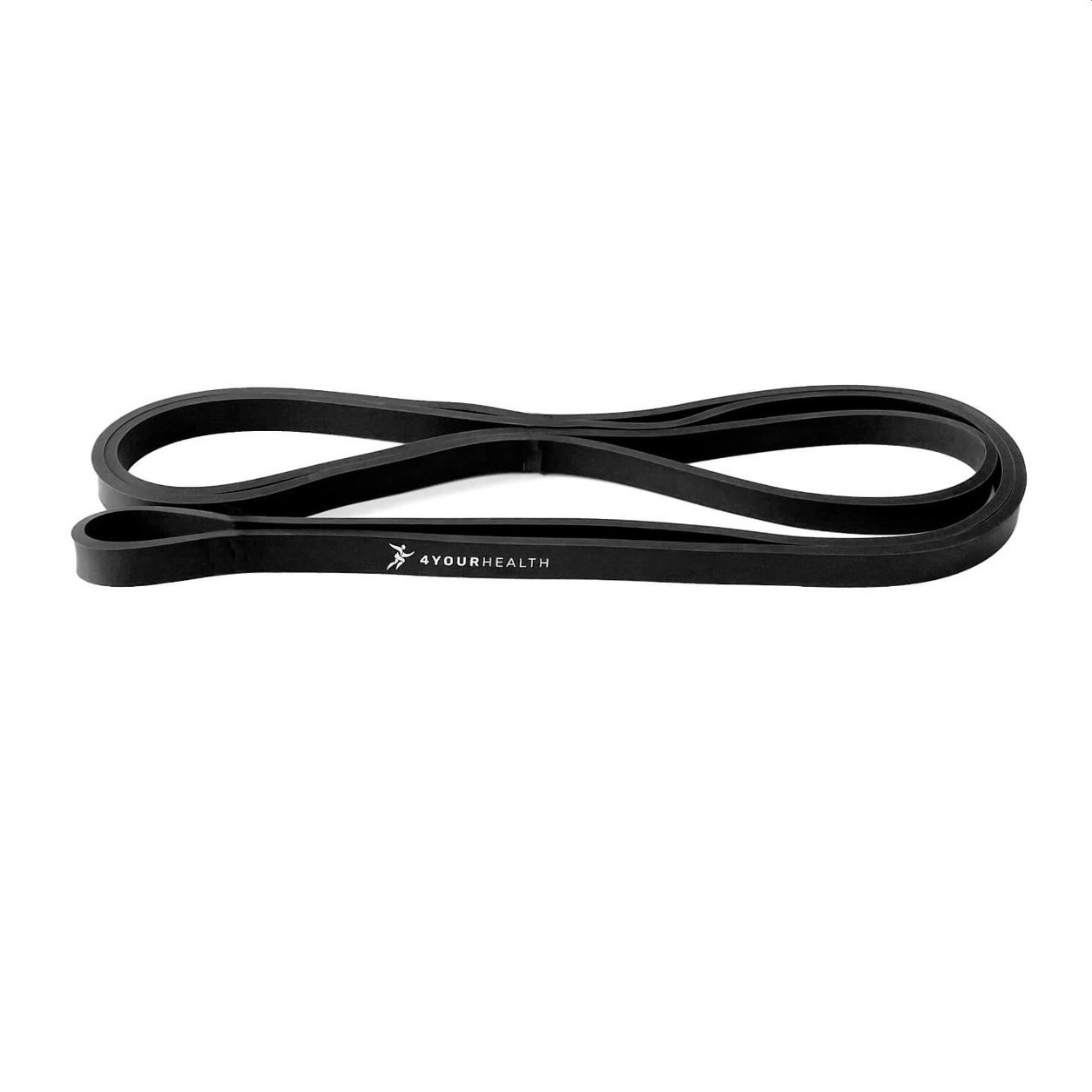 Guma oporowa fitness Power Band opór 16 kg 4YH 6498 czarny - obrazek 3