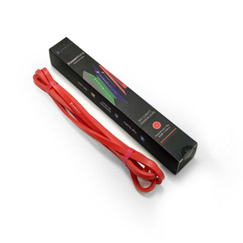 Guma oporowa fitness Power Band L opór 6 kg 4YH 6497 czerwony