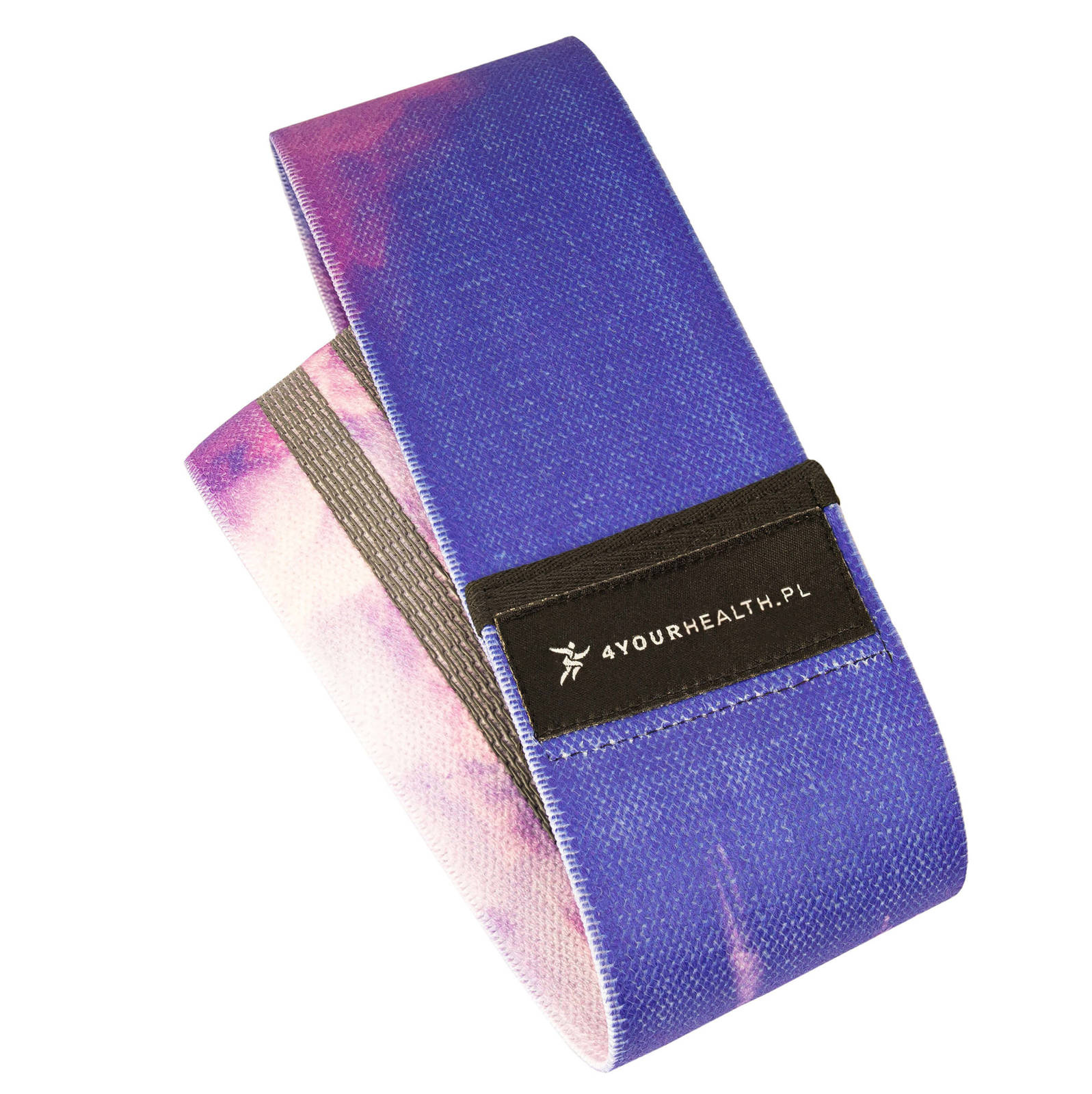 Taśma oporowa 4YH materiałowa HIP BAND 27 kg fioletowy - obrazek 3