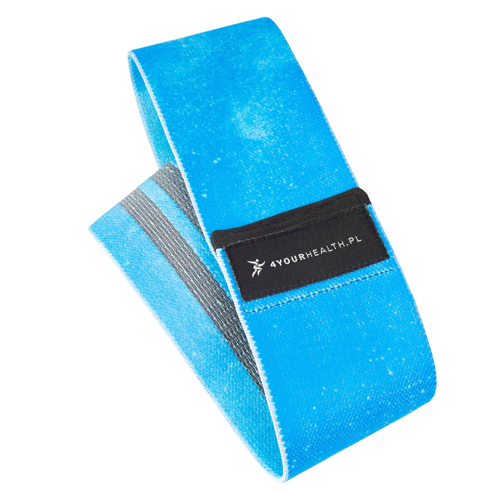 Taśma oporowa 4YH materiałowa HIP BAND 27 kg niebieski - obrazek 3