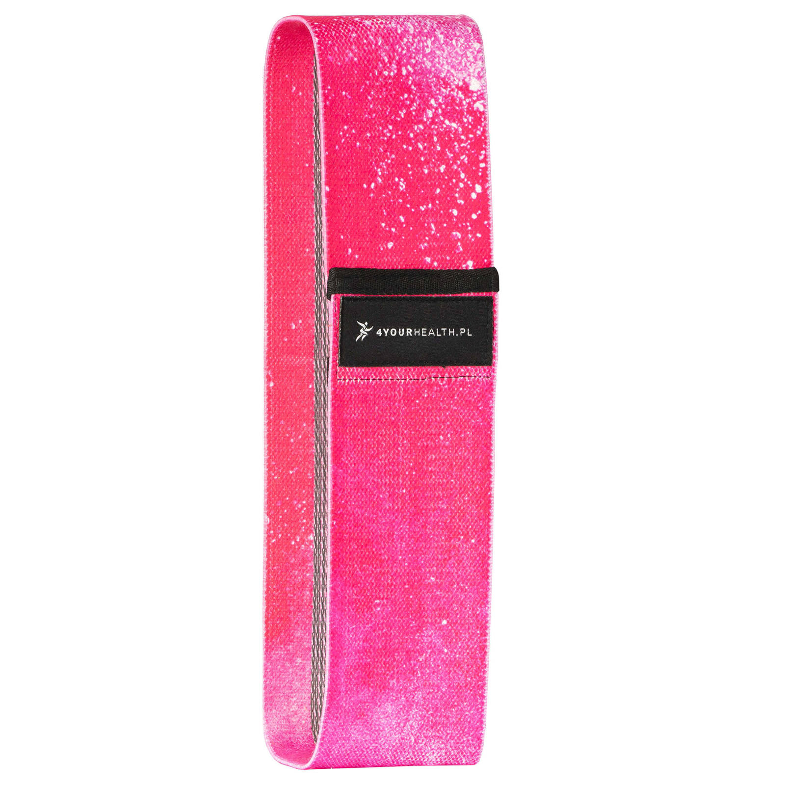 Taśma oporowa 4YH materiałowa HIP BAND 27 kg różowy - obrazek 2