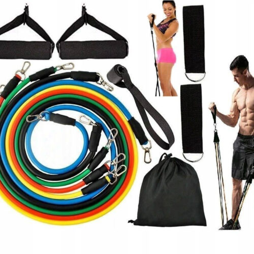 Zestaw 5 ekspanderów gumowych 4YH Resistance Band