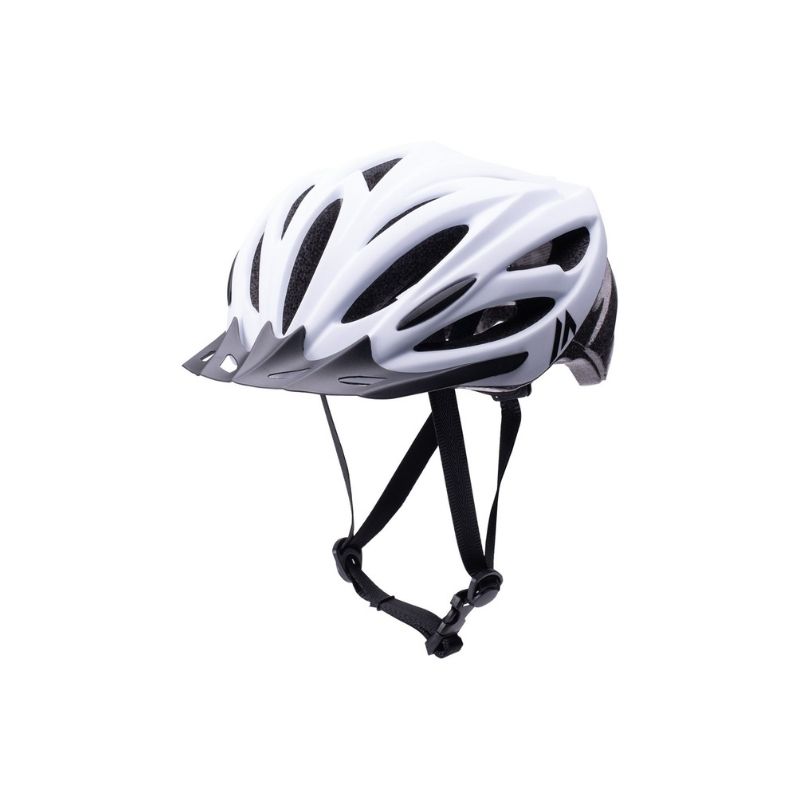 Kask rowerowy Martes Oleg L biało-czarny