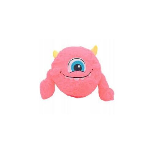 Piłka Emoji 23 cm z rączkami różowa