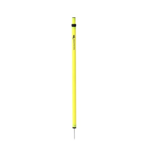 Tyczka sprawnościowa ze szpikulcem 160 cm teleskopowa Yakima żółta 100683