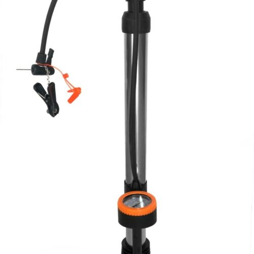 Pompka ręczna 60 cm z ciśnieniomierzem