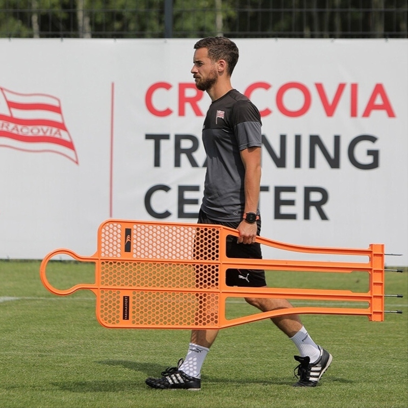 Mur piłkarski PRO 180cm Pomarańczowy