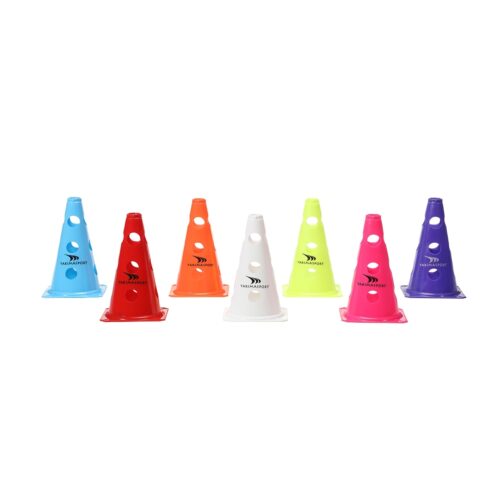 Pachołek z otworami 23cm Żółty