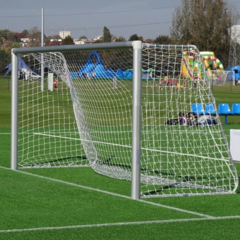 Bramka aluminiowa do piłki nożnej 5 x 2 m przenośna