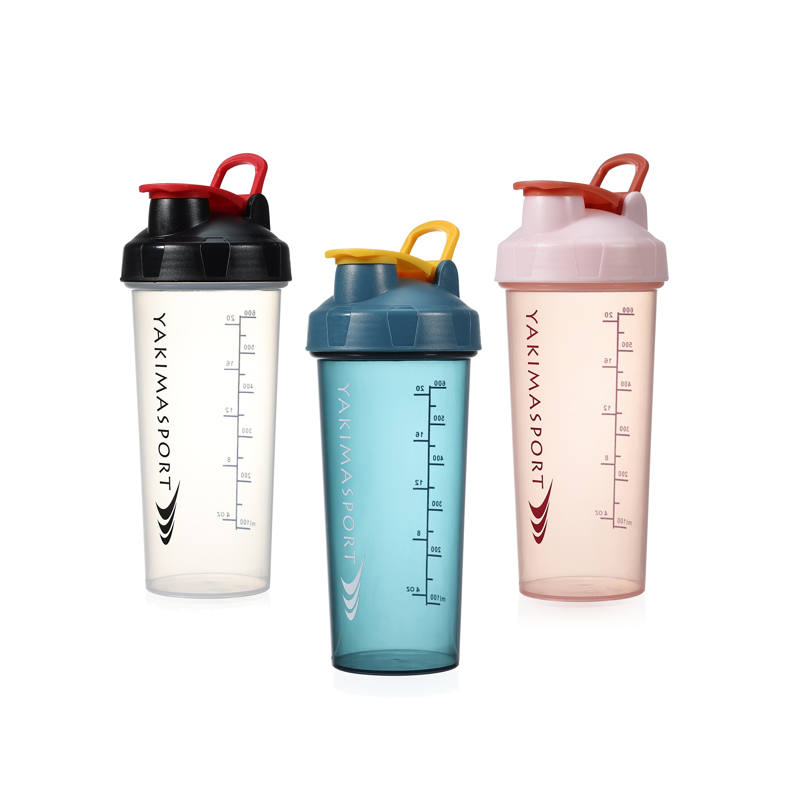 Butelka bidon shaker 0,7l 700ml Różowy