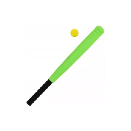Kij do baseballa Junior 54 cm z piłką soft zielony 1082851