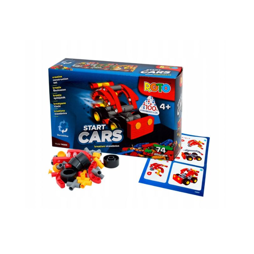 Klocki roto-start cars/12