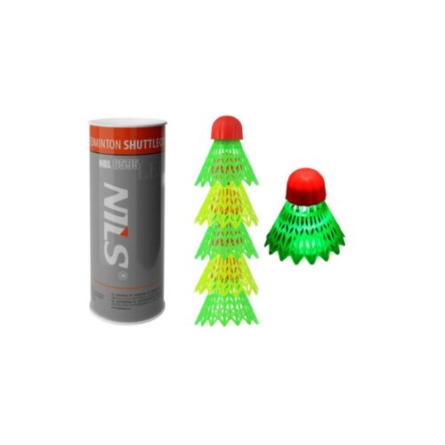 Lotki do crossmintona nylonowe Nils NBL6515- 5 sztuk zielone