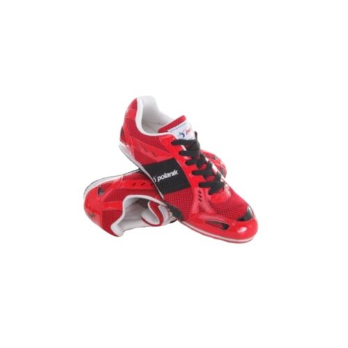 Buty kolce do biegów Polanik 47 czerwony P2101BP-013